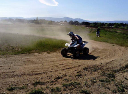 Quad sur circuit